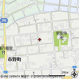 静岡県浜松市中央区市野町146周辺の地図