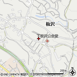 静岡県掛川市板沢230周辺の地図