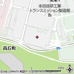 本田技研工業株式会社　浜松製作所　本田労組浜松支部周辺の地図