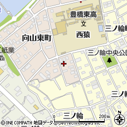 愛知県豊橋市向山東町177周辺の地図