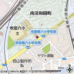 文化シヤッターサービス株式会社　吹田サービスステーション周辺の地図