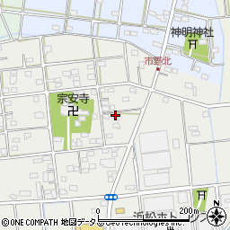 静岡県浜松市中央区市野町184周辺の地図