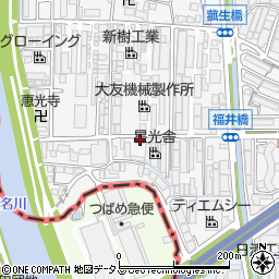 竹田駐車場周辺の地図