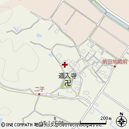 三重県津市安濃町中川697周辺の地図