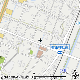 静岡県浜松市中央区有玉南町1399周辺の地図