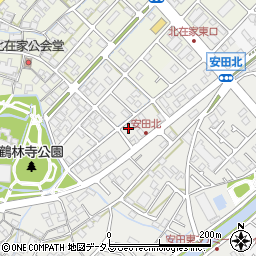 兵庫県加古川市尾上町安田877周辺の地図