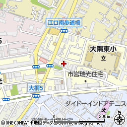 阪本ハイツ周辺の地図