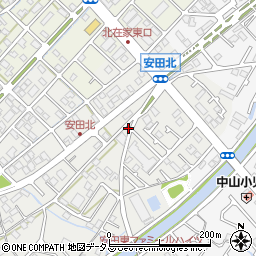兵庫県加古川市尾上町安田89周辺の地図