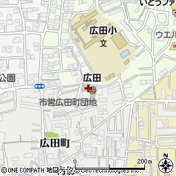 広田周辺の地図