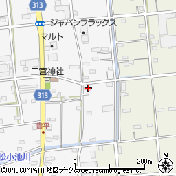 静岡県浜松市中央区貴平町180周辺の地図