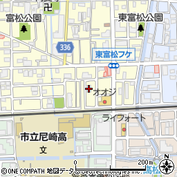 三和シヤッター工業株式会社　尼崎営業所メンテサービスセンター周辺の地図