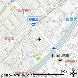 兵庫県加古川市尾上町安田97周辺の地図