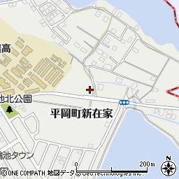 兵庫県加古川市平岡町新在家2539-6周辺の地図