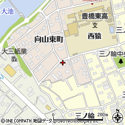 愛知県豊橋市向山東町172周辺の地図