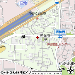大阪府寝屋川市小路北町周辺の地図