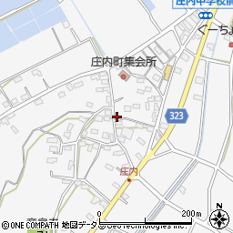 静岡県浜松市中央区庄内町454周辺の地図