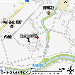 兵庫県神戸市西区押部谷町西盛138周辺の地図