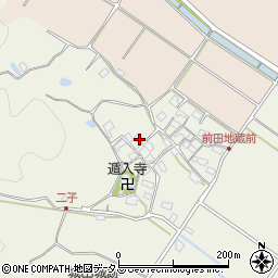 三重県津市安濃町中川686-1周辺の地図