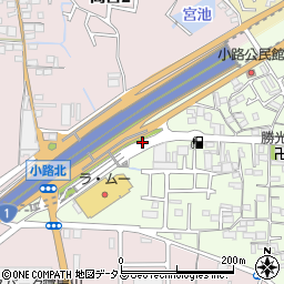 大阪府寝屋川市小路北町6周辺の地図