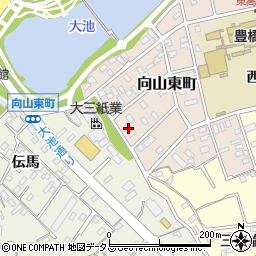 愛知県豊橋市向山東町142周辺の地図