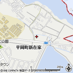 兵庫県加古川市平岡町新在家2537-4周辺の地図