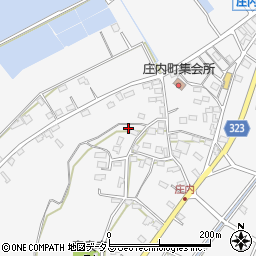 静岡県浜松市中央区庄内町843周辺の地図