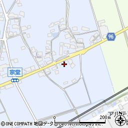 岡山県岡山市東区瀬戸町宗堂399周辺の地図