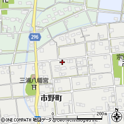 静岡県浜松市中央区市野町120周辺の地図