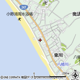 小野浦公衆トイレ周辺の地図