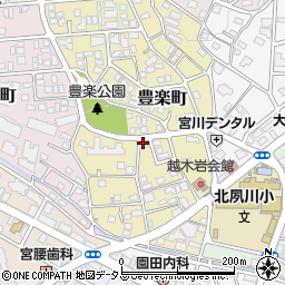 Cafe M．kuro周辺の地図