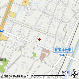 静岡県浜松市中央区有玉南町1396周辺の地図