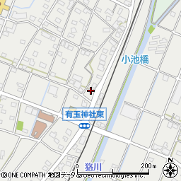 静岡県浜松市中央区有玉南町82周辺の地図
