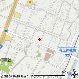 静岡県浜松市中央区有玉南町1385周辺の地図