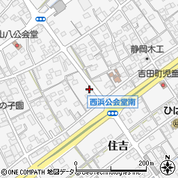 静岡県榛原郡吉田町住吉3117周辺の地図