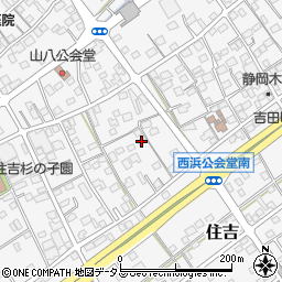 静岡県榛原郡吉田町住吉2983-1周辺の地図