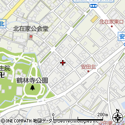 兵庫県加古川市尾上町安田839周辺の地図