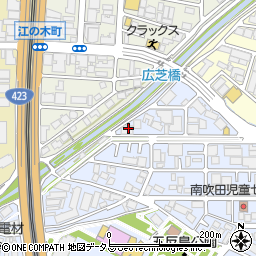 株式会社ジエイヂイコーポレーシヨン　大阪営業所周辺の地図