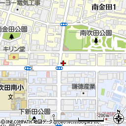 旭油業ＮＥＸＴ株式会社　江坂サービスステーション周辺の地図