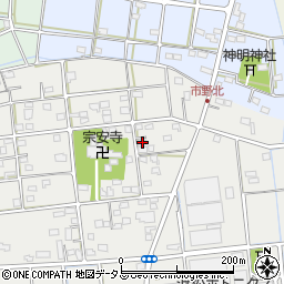 静岡県浜松市中央区市野町178周辺の地図