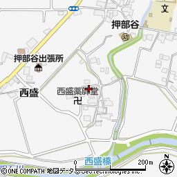 兵庫県神戸市西区押部谷町西盛137周辺の地図