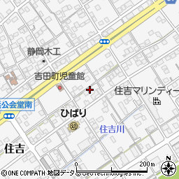 静岡県榛原郡吉田町住吉4187周辺の地図