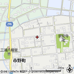 静岡県浜松市中央区市野町139周辺の地図