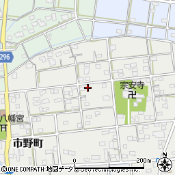 静岡県浜松市中央区市野町143周辺の地図