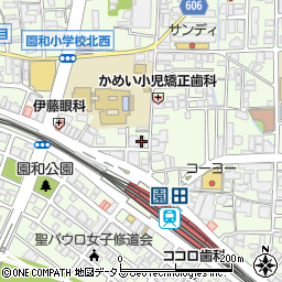 ミンミン 園田店周辺の地図