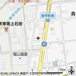 静岡県浜松市中央区貴平町538周辺の地図