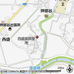 兵庫県神戸市西区押部谷町西盛141周辺の地図