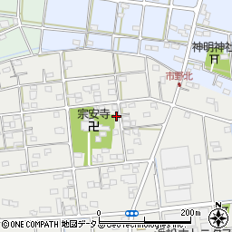 静岡県浜松市中央区市野町163周辺の地図