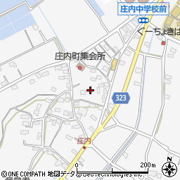 静岡県浜松市中央区庄内町450周辺の地図