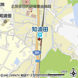湖西警察署知波田交番周辺の地図