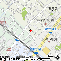 兵庫県加古川市加古川町南備後186周辺の地図